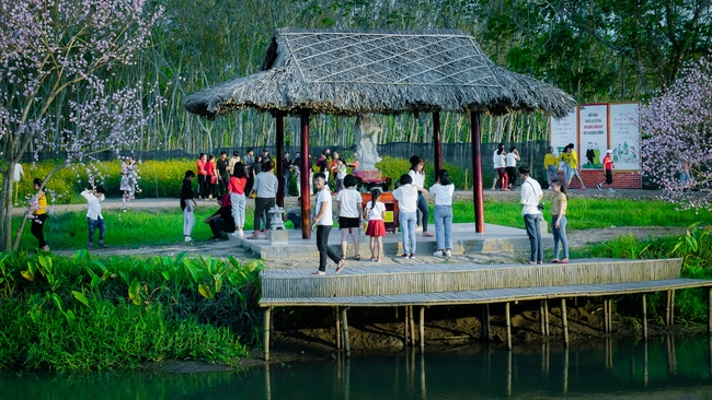 Chùm ảnh mồng hai Tết tại chùa Tây Pháp