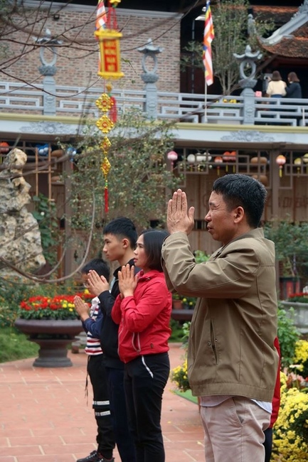 New Year of Peace at the region of Hoa Phuc Pagoda