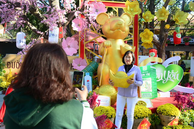 Series of photos on the 3rd day of Tet Holiday