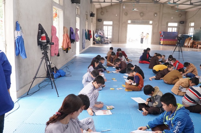 Khóa tu “Ươm Mầm Hoa Sen” chùa Đống Cao