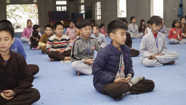 Khóa tu “Ươm Mầm Hoa Sen” chùa Đống Cao