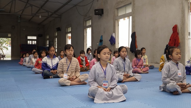 Khóa tu “Ươm Mầm Hoa Sen” chùa Đống Cao