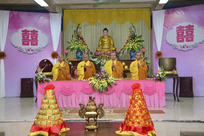 Wedding Ceremony at Tay Khanh Pagoda, Thai Binh