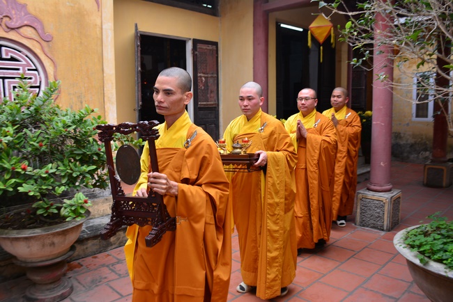 The Ceremony praying for peace at Tay Khanh Pagoda – Thai Binh
