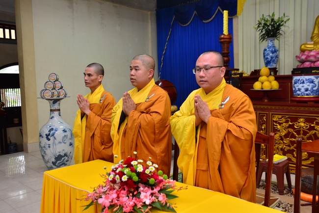 The Ceremony praying for peace at Tay Khanh Pagoda – Thai Binh