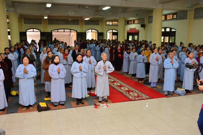 The Ceremony praying for peace at Tay Khanh Pagoda – Thai Binh