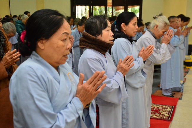 The Ceremony praying for peace at Tay Khanh Pagoda – Thai Binh
