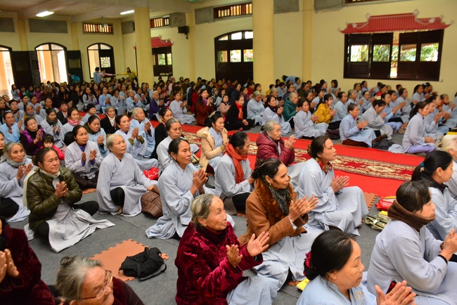 The Ceremony praying for peace at Tay Khanh Pagoda – Thai Binh