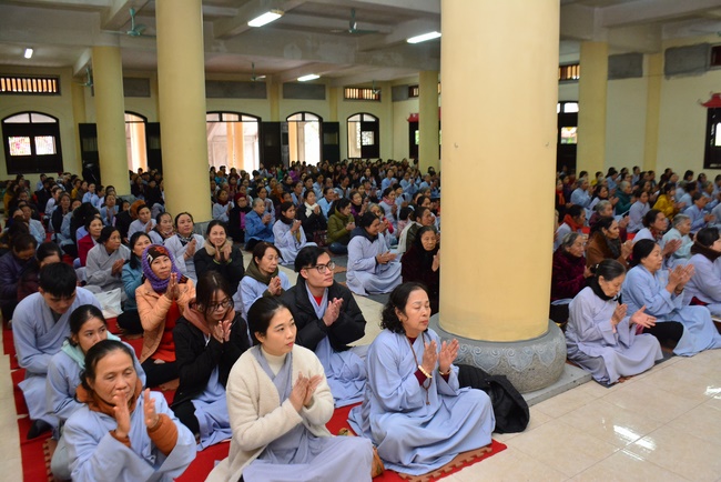 The Ceremony praying for peace at Tay Khanh Pagoda – Thai Binh