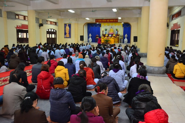 The Ceremony praying for peace at Tay Khanh Pagoda – Thai Binh