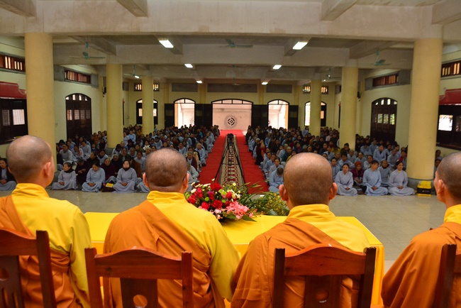 The Ceremony praying for peace at Tay Khanh Pagoda – Thai Binh