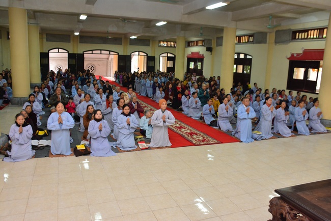 The Ceremony praying for peace at Tay Khanh Pagoda – Thai Binh