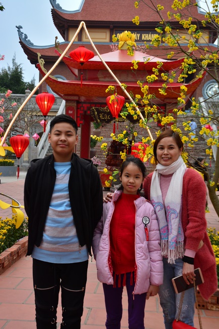 The Ceremony praying for peace at Tay Khanh Pagoda – Thai Binh