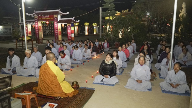 The enlightenment attaining ceremony of the Shakyamuni Buddha at Dong Da Pagoda – Thanh Hoa Province