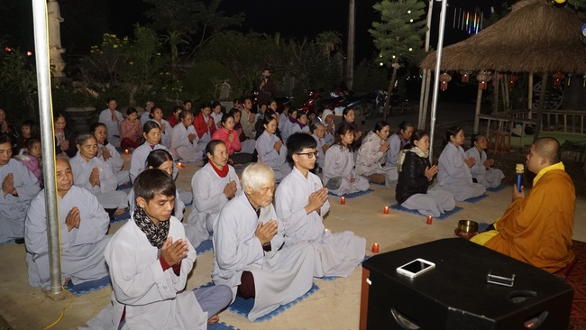 The enlightenment attaining ceremony of the Shakyamuni Buddha at Dong Da Pagoda – Thanh Hoa Province