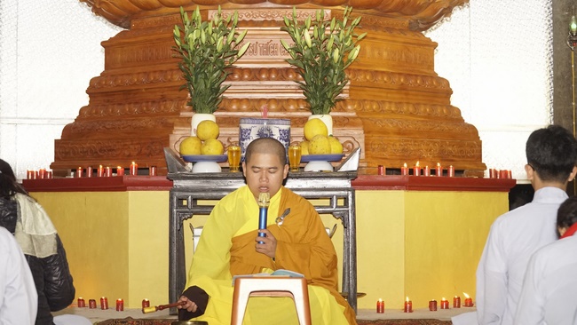 The enlightenment attaining ceremony of the Shakyamuni Buddha at Dong Da Pagoda – Thanh Hoa Province