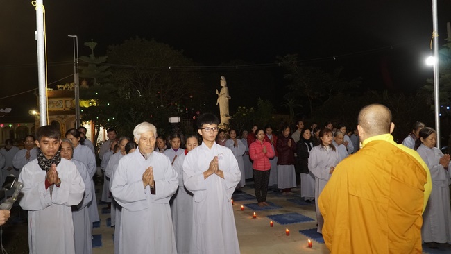 The enlightenment attaining ceremony of the Shakyamuni Buddha at Dong Da Pagoda – Thanh Hoa Province