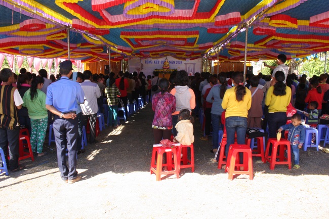 Lễ Khai Chung Cổ và Tổng Kết Phật sự chùa Đăng Pháp, Bình Phước