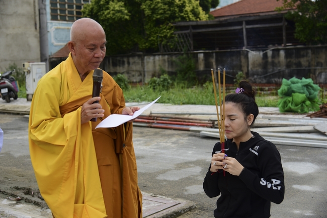 Phóng sanh và động thổ Hóc Môn