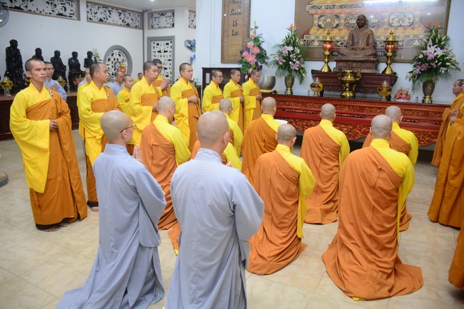 Examining before the fully ordination