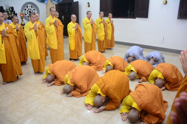 Examining before the fully ordination