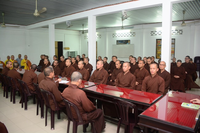 Examining before the fully ordination