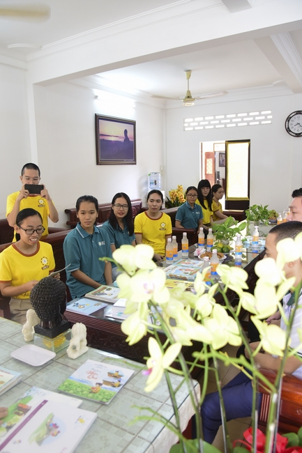 “Cộng Đồng Sống Tử Tế” Team visited Hoang Phap Pagoda