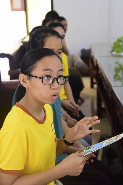 “Cộng Đồng Sống Tử Tế” Team visited Hoang Phap Pagoda