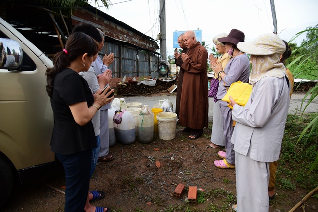 The rite praying for rebirth in Vinh Long