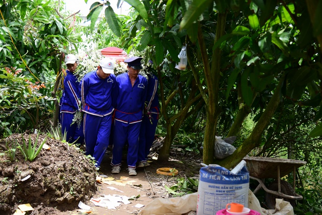 The rite praying for rebirth in Vinh Long