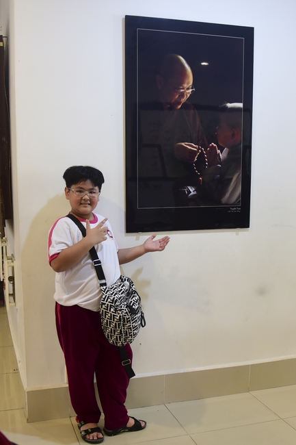 Visiting Hoang Phap Pagoda of Hoa Binh Primary School - Secondary School - High School in Tan Phu.