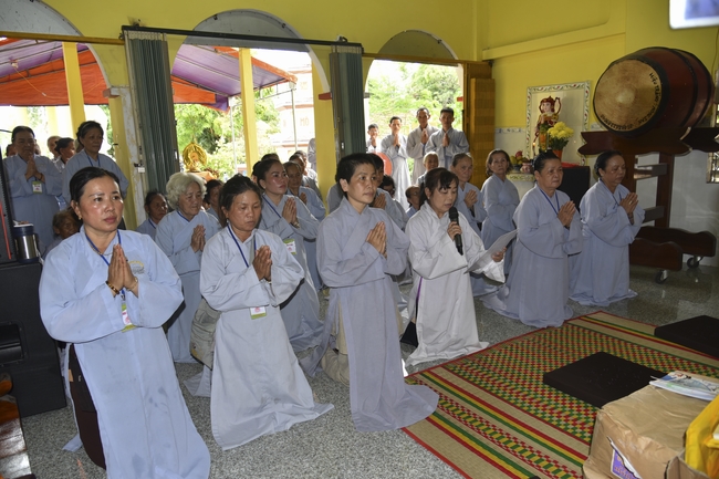 Cúng dường Tam bảo và lễ cầu siêu chùa An Sơn, Quảng Ngãi