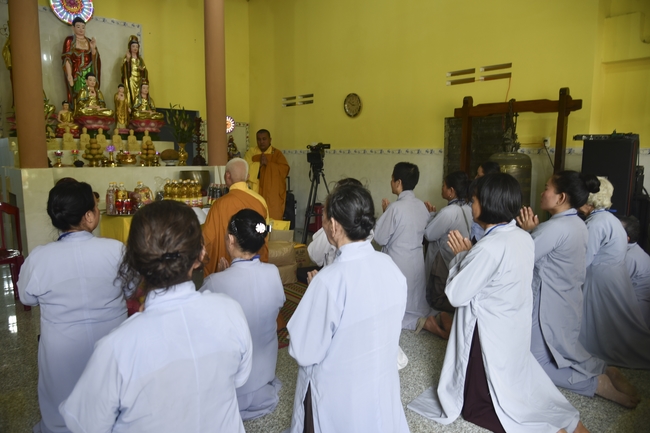 Cúng dường Tam bảo và lễ cầu siêu chùa An Sơn, Quảng Ngãi