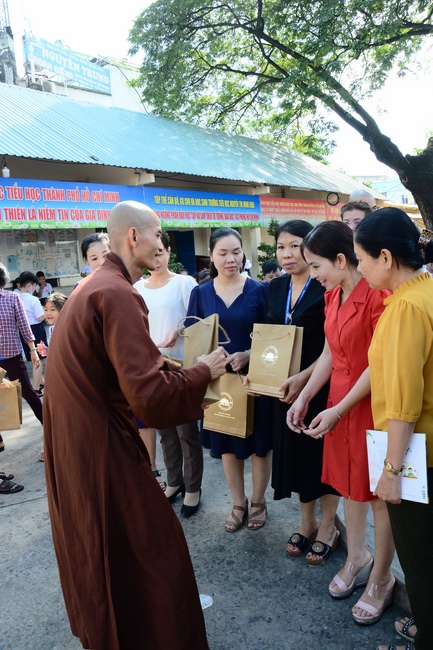 Donating books to Schools in HCMC