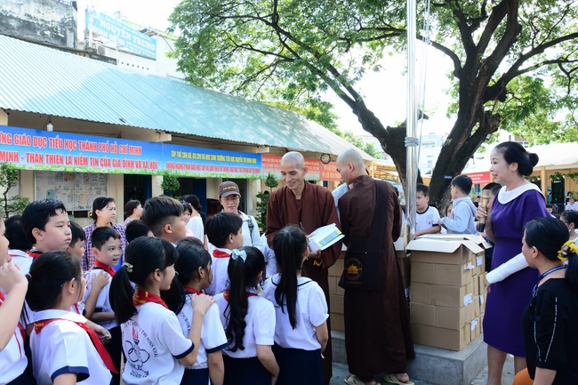 Donating books to Schools in HCMC