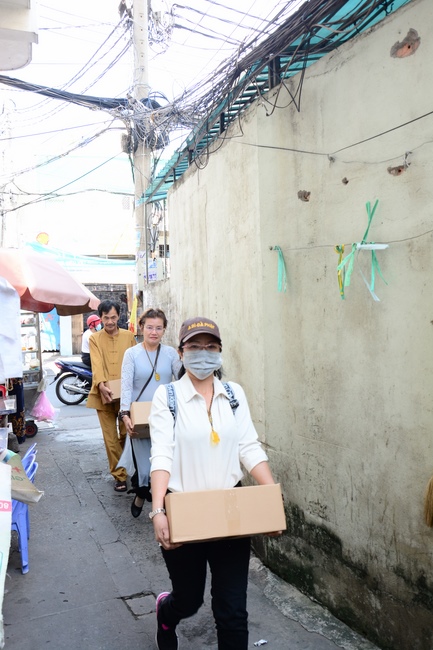Donating books to Schools in HCMC