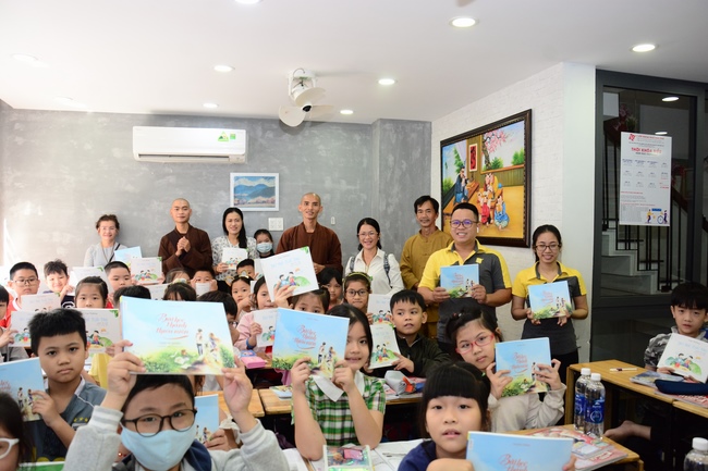Donating books to Schools in HCMC