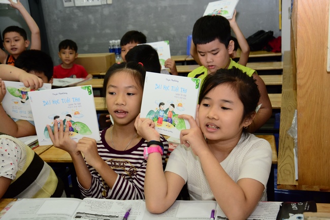 Donating books to Schools in HCMC