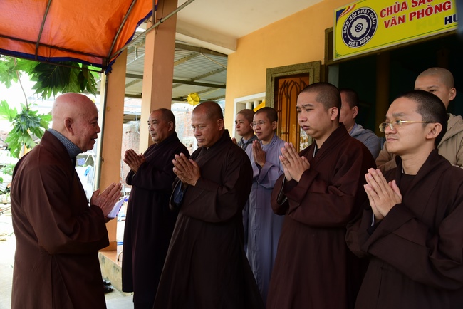 The 2nd trip of flood relief in the central area.