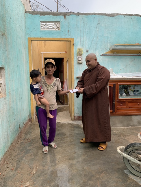 The 2nd trip of flood relief in the central area.