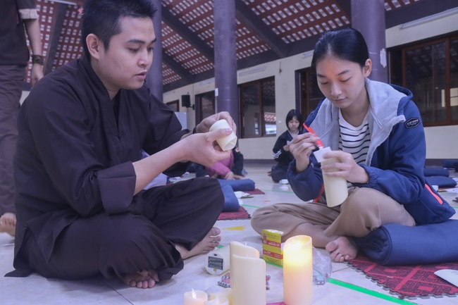 Khóa tu thiền trà “Về Để Lắng Nghe”, chùa Hòa Phúc