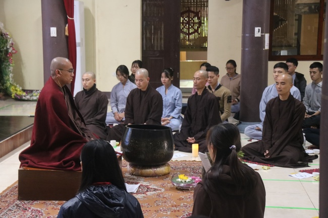 Khóa tu thiền trà “Về Để Lắng Nghe”, chùa Hòa Phúc