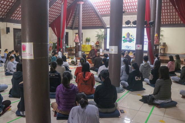 Khóa tu thiền trà “Về Để Lắng Nghe”, chùa Hòa Phúc