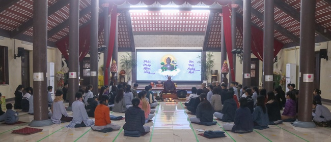 Khóa tu thiền trà “Về Để Lắng Nghe”, chùa Hòa Phúc