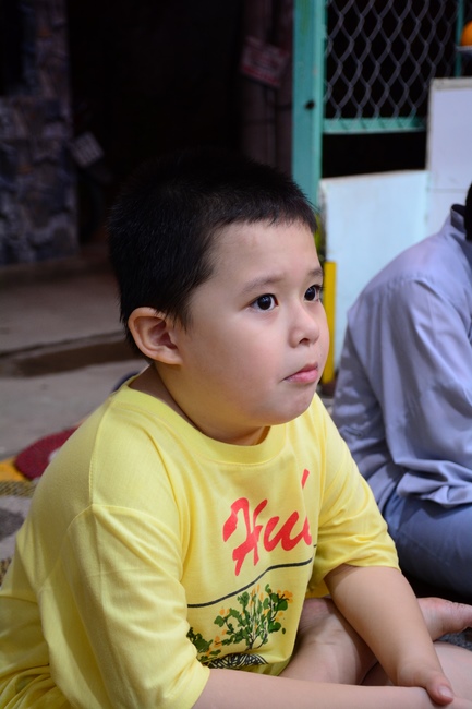 The rite offering for Monks in Can Tho City