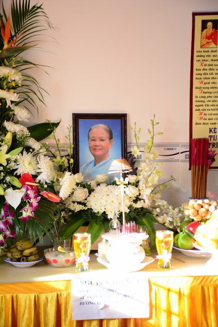 The rite offering for Monks in Can Tho City