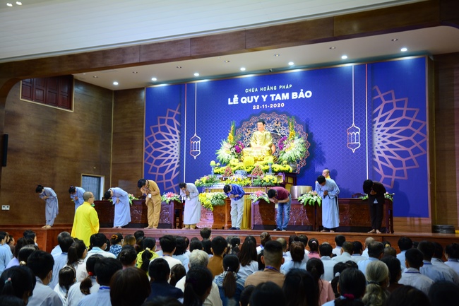 The 3rd Three-Jewel Refuge Ceremony in 2020