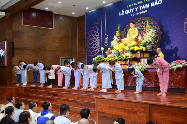 The 3rd Three-Jewel Refuge Ceremony in 2020