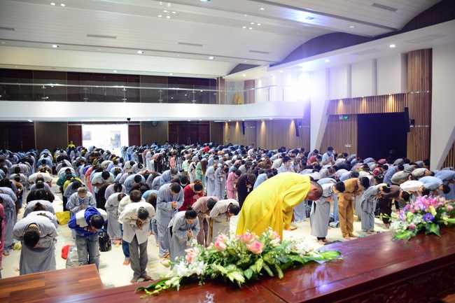 The 3rd Three-Jewel Refuge Ceremony in 2020