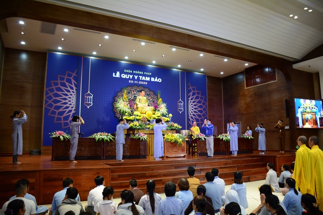 The 3rd Three-Jewel Refuge Ceremony in 2020